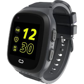 4G Kids Smart Watch for Boys Toys with GPS Tracker SIM Card WiFi Location Cell Phone SOS Calling Waterproof Voice Chat Alarm Clock for Ages 5-12 Kids Birthday Gifts (Black)