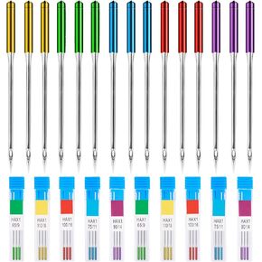 Hilltian 30 Pieces Sewing Machine Needles Universal Regular Point Machine Needles for Home Sewing Machine