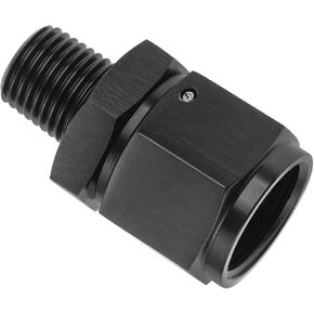 Aupoko 8AN Female to 1/2 NPT Male Swivel Fitting Aluminum, Automotive modification accessories in Kuwait