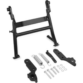 Center Stand Black Kickstand Foot Center Stand Support Replacement for Kawasaki KLR650 KLR 650 2022 2023 2024