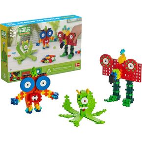 بلس بلس - تعلم بناء بلابل دوارة، 240 قطعة - جذع بناء البناء/ لعبة البخار، مكعبات احجية صغيرة متشابكة للاطفال in Kuwait