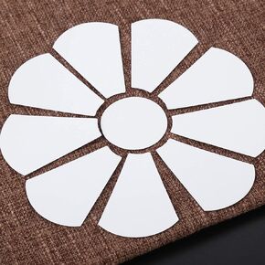 44 Pcs Paper Quilting Template, Yetaha, Reusable, Flower Shape Paper Piecing Stencil for DIY Patchwork Crafts Sewing Making