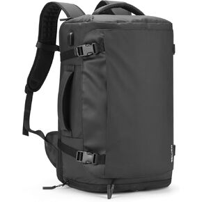 HOMIEE Travel Backpack 40L TSA Friendly Flight Approved Carry-on Luggage, Waterproof Business Computer Backpack Fits 17.3 Inch Laptop, Lightweight Weekender Bag with Shoe Compartment