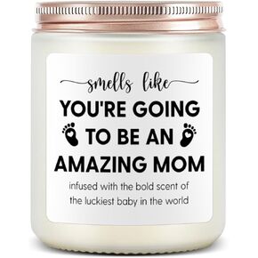 Pregnancy Announcement, New Mom Candle, New Mom Gifts, Best Gifts for Expecting Mom, Pregnancy Gifts for Expecting Mom, Mommy to be Gifts for 1st Time Mom, Baby Shower Gifts for Mom Scented Candles