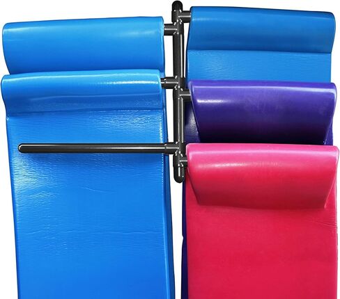Hanging Pool Float Storage Rack - Convenient Pool Float Holder for Pool Area by Float Storage, Sturdy Furniture Grade PVC 6 Arm Rack for Pool Floats, Easily Air Dry and Clean Floats (Bronze) in Saudi Arabia