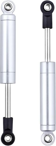 RC Shocks Internal Springs 2PCS for RC Car Monster Truck Crawler On-Road Off Road Buggy Touring Drift (Total Length 90mm, Silver) in Saudi Arabia