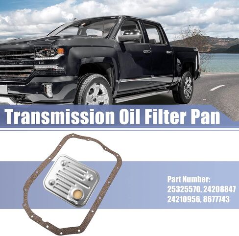 X AUTOHAUX 1 Set 25325570 24208847 24210956 8677743 ناقل الحركة فلتر الزيت طوقا لسيارة شيفروليه سيلفرادو 2500 HD 6.0L 2001-2008 TF329 in Saudi Arabia