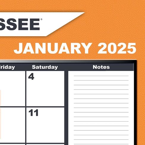 TURNER SPORTS Tennessee Volunteers 2025 22x17 Desk Calendar (25998061489) in Saudi Arabia