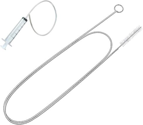 Car Sunroof Drain Cleaning Tool, 78'' Long Pipe Cleaner Drain Brush for Car, Flexible Tube Cleaning Brush, Pipe Cleaning Slim Drain Dredging Tool for Car Sunroof Windshield Wiper Drain Hole (2PCS) in Kuwait