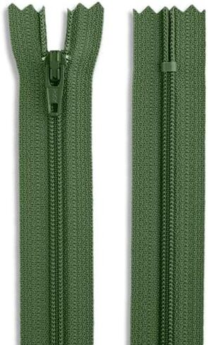 Nylon Coil Red Zipper 7 inch Zip 7" for Sewing Craft #3 Red Non-Separating Zipper in Saudi Arabia