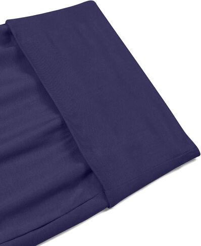 REORIA Women's Sexy Fold Over High Waisted Lounge Long Skirts Elegant Going Out Bodycon Maxi Skirts in Saudi Arabia