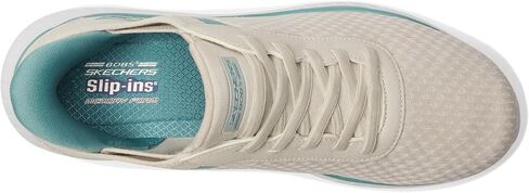 حذاء رياضي نسائي من Skechers سهل الارتداء بدون استخدام اليدين Bobs Squad Chaos-Stroke of Luck in Saudi Arabia