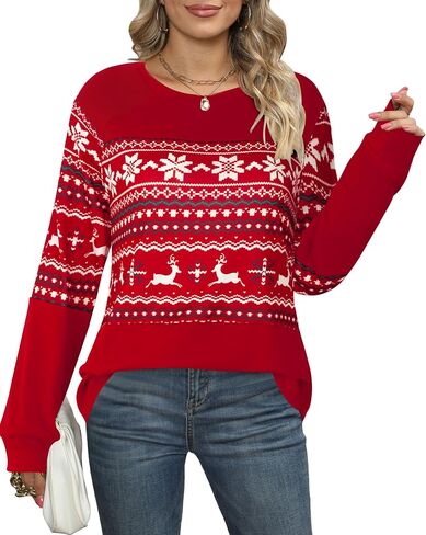 Womens Long Sleeve Buffalo Plaid Shirt Loose Fitting Patchwork Raglan Check Tops in Saudi Arabia