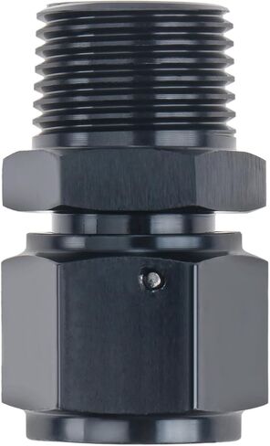 Aupoko 8AN Female to 1/2 NPT Male Swivel Fitting Aluminum, Automotive modification accessories in Kuwait