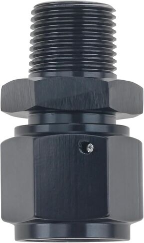 Aupoko 8AN Female to 1/2 NPT Male Swivel Fitting Aluminum, Automotive modification accessories in Kuwait