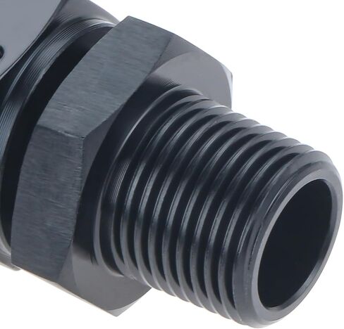 Aupoko 8AN Female to 1/2 NPT Male Swivel Fitting Aluminum, Automotive modification accessories in Kuwait