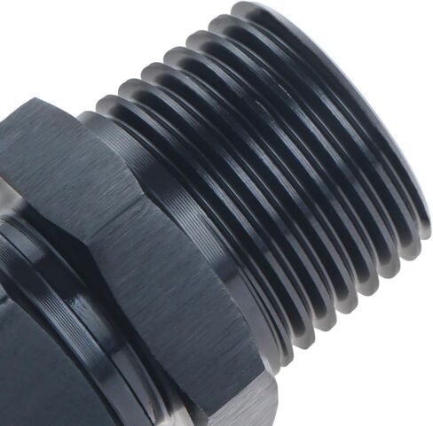 Aupoko 8AN Female to 1/2 NPT Male Swivel Fitting Aluminum, Automotive modification accessories in Kuwait