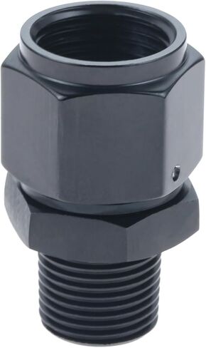 Aupoko 8AN Female to 1/2 NPT Male Swivel Fitting Aluminum, Automotive modification accessories in Kuwait