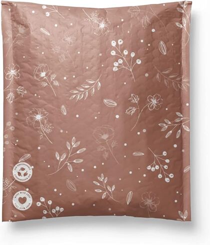 رسائل بريدية قابلة للتحلل البيولوجي من إمباك - 25 حزمة مقاس 10 × 33 سم - مظاريف شحن ذاتية الغلق ومضادة للتلاعب للشركات الصغيرة - حقائب بريدية مقاومة للماء - مقاومة للتمزق والثقب - حجر رملي مرصع بالنجوم in Kuwait