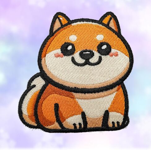 اكيتا الكلب التصحيح لأنماط الملابس مضحك التصحيح إصلاح يزين المطرزة للملابس خياطة على / الحديد على السترات حقائب الظهر قبعة محافظ، الملابس اللباس النسيج لملحقات DIY in Kuwait