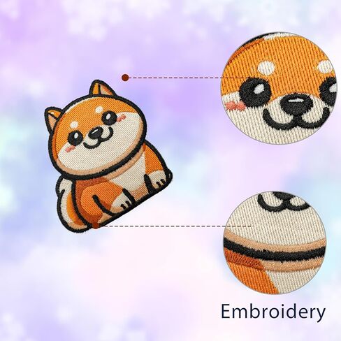 اكيتا الكلب التصحيح لأنماط الملابس مضحك التصحيح إصلاح يزين المطرزة للملابس خياطة على / الحديد على السترات حقائب الظهر قبعة محافظ، الملابس اللباس النسيج لملحقات DIY in Kuwait