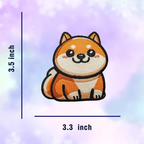 اكيتا الكلب التصحيح لأنماط الملابس مضحك التصحيح إصلاح يزين المطرزة للملابس خياطة على / الحديد على السترات حقائب الظهر قبعة محافظ، الملابس اللباس النسيج لملحقات DIY in Kuwait