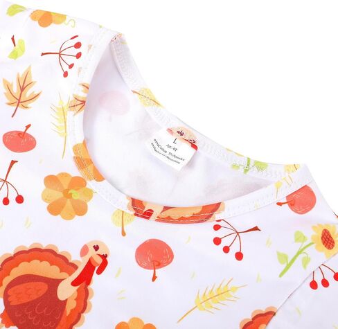Halloween Christmas Toddler Girls Dress Pumpkin Spider Ghost Print Dresses Long Sleeve 2-8Y in Saudi Arabia