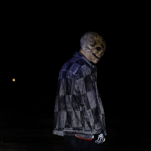 Horror Skeleton Mask Creepy Halloween Cosplay Props Scary Realistic Skull Masquerade Party Costume Latex Skeleton Accessories in Kuwait