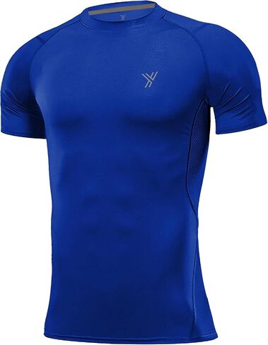 Youper Elite Men's Compression Short-Sleeve T-Shirt, Sportswear for Football, Exercise & Fitness in Saudi Arabia