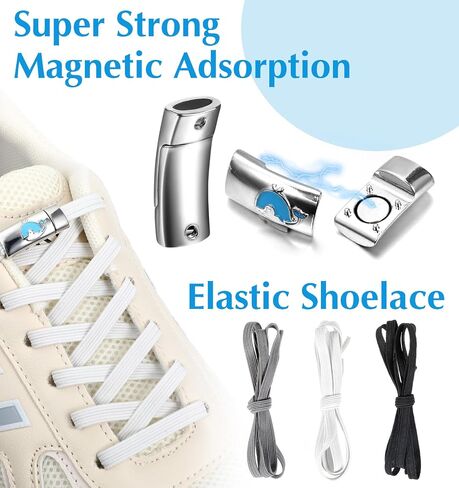 3Pcs Elastic No Tie Shoe Laces For Kids And Adults, Buckle Lock Tieless Shoelace, Stretch Shoe Strings in Saudi Arabia