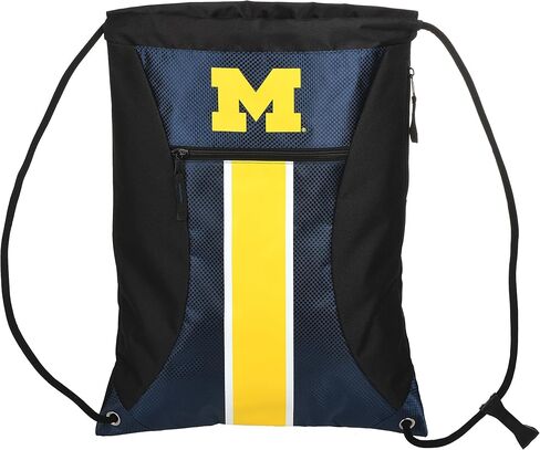 FOCO Nebraska Big Stripe Zipper Drawstring Backpack in Saudi Arabia