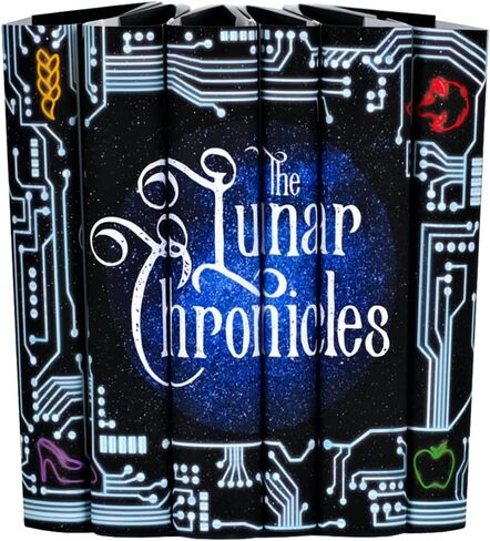 أغلفة كتب Juniper Books Collectible Lunar Chronicles المتوافقة مع أغلفة MacMillan الصلبة | الكتب غير متضمنة in Saudi Arabia