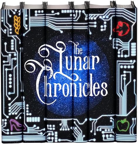 أغلفة كتب Juniper Books Collectible Lunar Chronicles المتوافقة مع أغلفة MacMillan الصلبة | الكتب غير متضمنة in Saudi Arabia