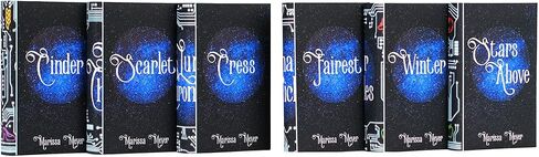 أغلفة كتب Juniper Books Collectible Lunar Chronicles المتوافقة مع أغلفة MacMillan الصلبة | الكتب غير متضمنة in Saudi Arabia
