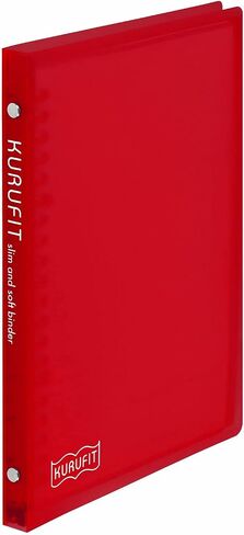 Maruman F091-38 Loose Leaf Binder A5 Crew Fit, 20 Holes, Light Pink in Saudi Arabia
