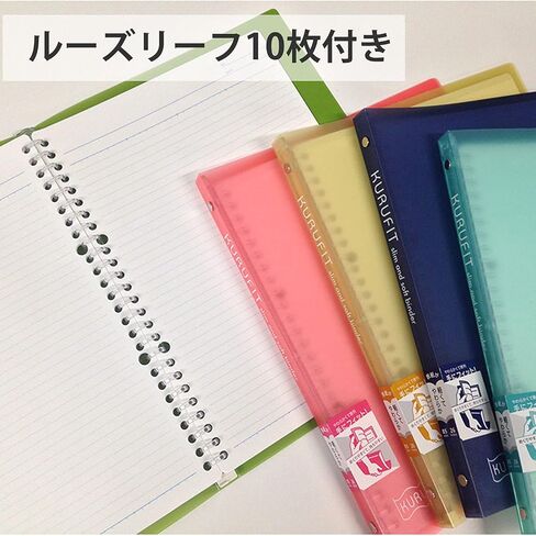 Maruman F091-38 Loose Leaf Binder A5 Crew Fit, 20 Holes, Light Pink in Saudi Arabia