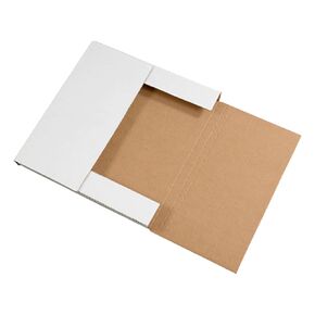 AVIDITI Shipping Boxes Medium 12.5"L x 12.5"W x 1"H, 50-Pack | Corrugated Cardboard Box for Packing, Moving and Storage 12 1/2x12 1/2x1