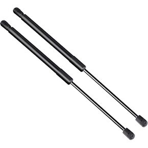 C16-06874 17'' 40Lbs/178N Gas Struts Shocks Lift Support Gas Prop Spring for Truck Cap Camper Shell Rear Window Pickup Topper Leer Canopy Door Tonneau Cover RV Bed Lid Cabinet Gas Spring