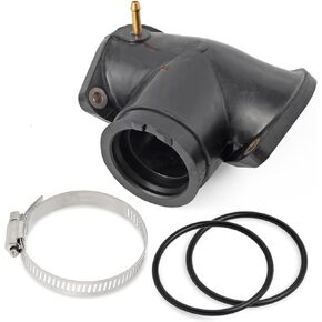 Intake Manifold Carburetor Boot W/O-RINGS Compatible with Yamaha Road Star 1600 XV1600 1999 2000 2001 2002 2003 4WM-13586-01