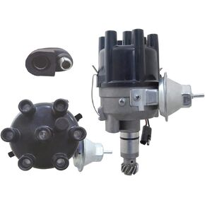 OEG Parts New Distributor Compatible With Dodge B100 B150 B200 B250 B300 D100 D150 D200 D250 D300 3.7 Straight 6-cyl 1973-1987, Replaces 3656859, 3755037, 3755042, 3755043