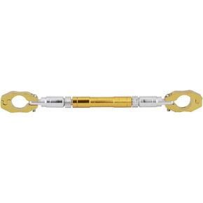 B078X1Nzrq,Motorcycle Balance Bar Universal 22mm Aluminum Alloy Adjustable Cross Bar Handlebar Motorbike Reinforce Lever Accessories (Black) (gold) Crossbar