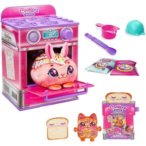 Cookeez Makery Cinnamon Treatz Oven with Cookeez Makery Toasty Treatz and Increditoyz Bundled Set