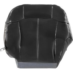 Driver Bottom Leather Seat Cover Light Tan 522 or 922 Compatible with Chevy Tahoe Suburban 1500 2500 LT LS Z71 2WD 4X4 1999 2000 2001 2002