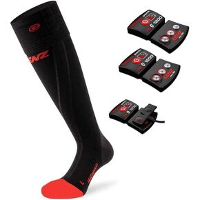 LENZ 6.1 Toe Cap Compression Unisex Heated Socks with rcB 1200 Batteries