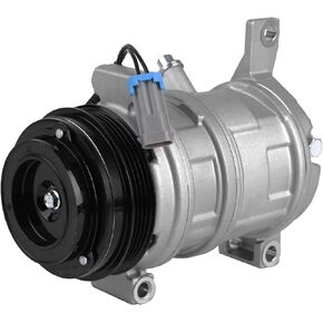 KUSATEC Air Conditioning Compressor Fit for Cadillac Escalade ESV EXT,Chevy Avalanche Express Silverado Sonora Suburban Tahoe,GMC Canyon Savana Sierra Yukon XL,Hummer H2 H3T;CO29002C