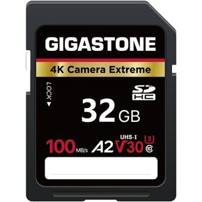 Gigastone 512GB SD Card, Camera Extreme, A2 V30 U3 SDXC Memory Card High Speed UHD Video Compatible with Canon Nikon Sony Panasonic Digital Camera, with 1 Mini case
