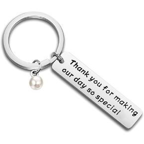 FEELMEM Wedding Planner Gift Thank You For Making Our Day So Special Keychain Thank You Gift