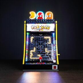 BrickBling LED Light Kit Compatible with Lego 10323 PAC-Man Arcade, Music Version Lighting, Great Gift for Adults-No Model