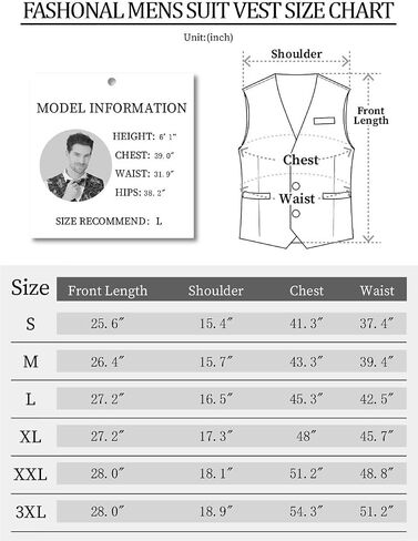 2-Piece Animal Print Vest for Men, Party Waistcoat Vest & Bow Tie, S-3XL in Kuwait