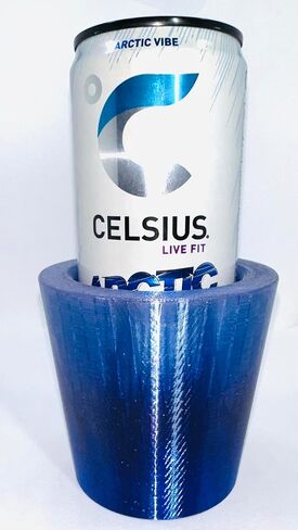 Slim Can Cup Holder for Vehicles - Adapter Slim (Car Cup Holder Expander) Fits Red Bull Celsius Energy Drink Michelob White Claw (Black) in Saudi Arabia